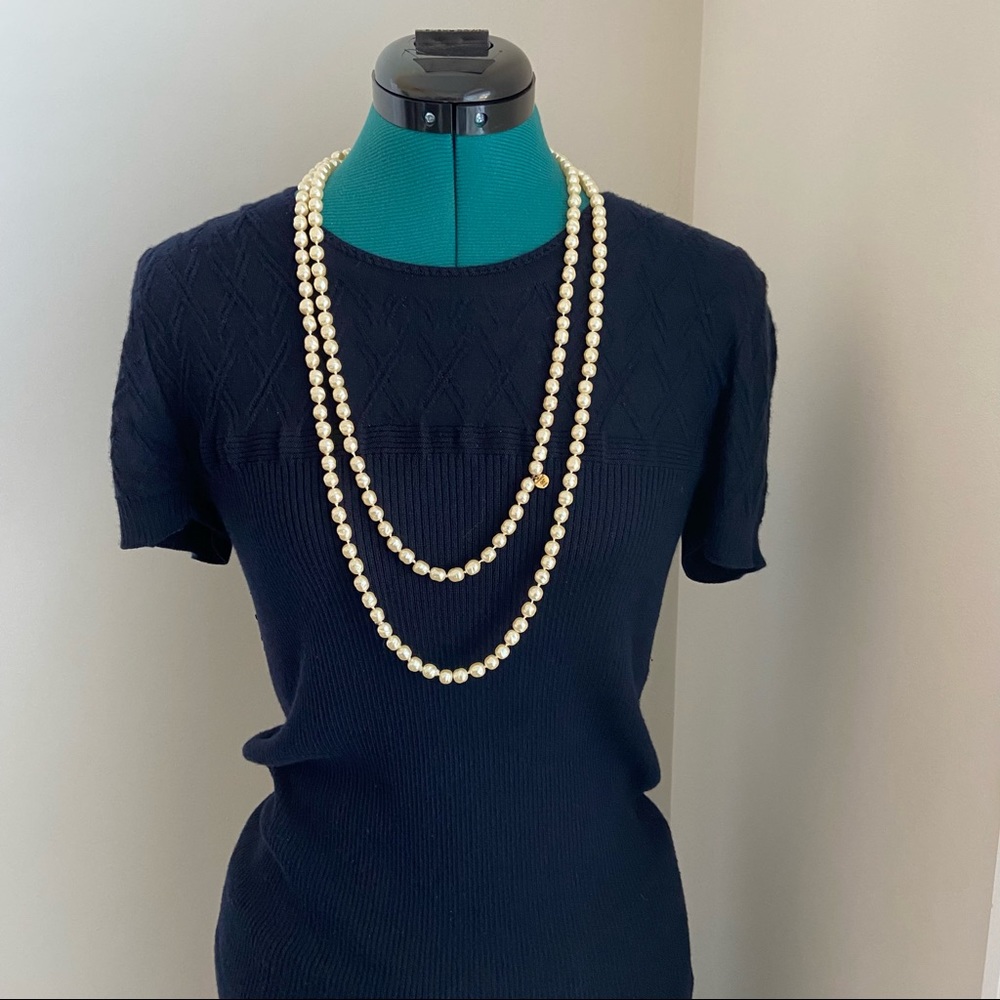 Chanel Vintage Pearl Necklace - 1981 - RARE